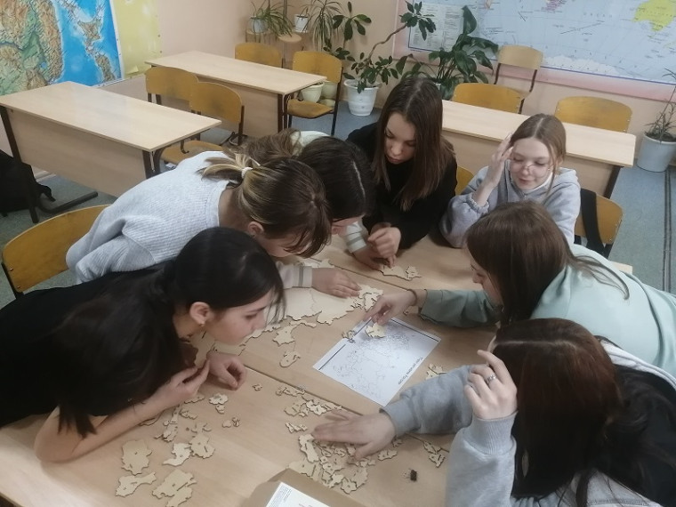 Мастер - класс по географии.